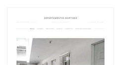 Desktop Screenshot of departamentosmartinez.com